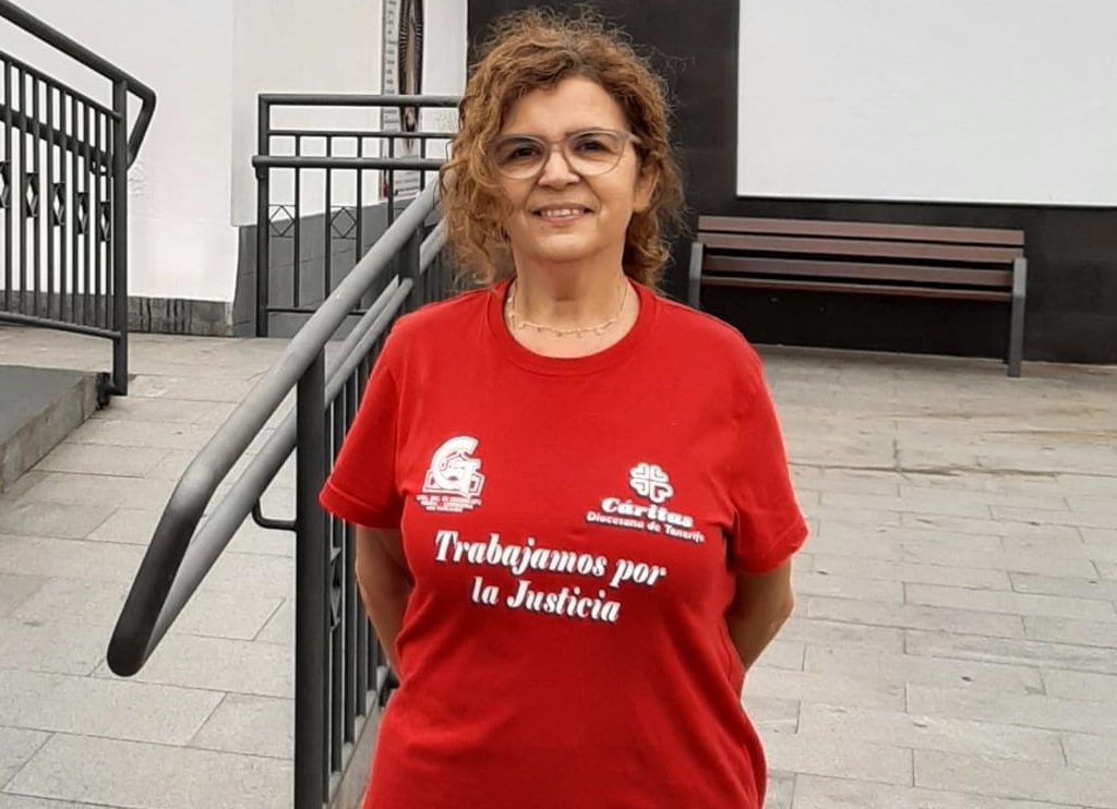 María Pilar, voluntaria Los Realejos